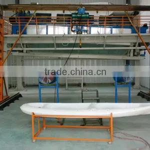 Bottom-open Model Rotomolding Machine With One Arm thumbnail-1