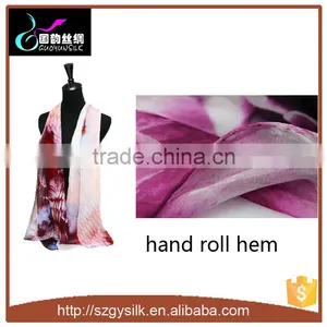 Fashion Chiffon Silk Shawl Scarf thumbnail-1