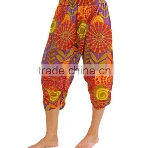2842 Cotton Printed Short Trousers Indu Hindu Ropa Wholesale Sarouel Vetement Supplier India Pantalon Beachwear Short Pant thumbnail-1