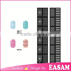 New Arrival Factory Direct Sell Diecut Nail Art Stencil Sticker thumbnail-1
