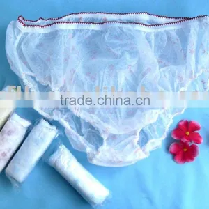 Disposable Nonwoven Printed Ladies' Panties thumbnail-1