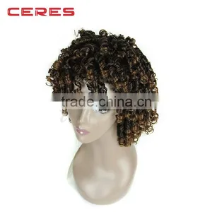 Wholesale Cheap Price Synthetic Oprah Curl Wig thumbnail-5