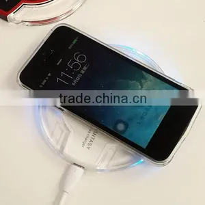 Qi Wireless Charger Charging Pad, Output Qi-Enabled Charging Pad thumbnail-1