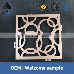 Wall Panel With Sound Insulation Product Powder Coated Aluminum Sheet thumbnail-4
