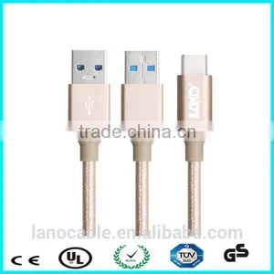 1M Logo Custom USB 3.0 Type C Data Charge Cable thumbnail-3