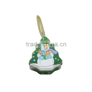 Tree Shaped Tin Box Gift Tin Box Christmas Gift Tin Box thumbnail-2