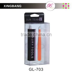 Promotional Wholesale Cosmetic Stainless Steel Eyebrow Tweezer for Personal Care thumbnail-1