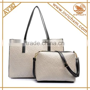 Online Shopping Handbags Ladies Hot Sale Fashion Korean Style Handbag PU Leather Bag Sets thumbnail-4