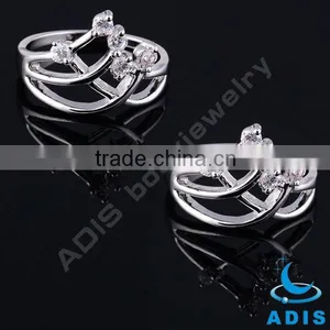 Charming Fashion Jewelry Handpolished Wedding Brass Men's Finger Rings thumbnail-1