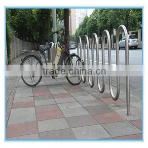 Stainless Steel Wave Bike Stands thumbnail-1