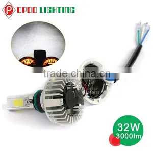 Super Bright Led Headlight Motorcycle, 360 Degree 32w 3000lm Led Headlight Motorcycle thumbnail-1