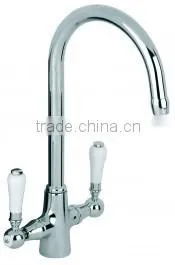 Traditional Design Dual Handle Lever Kitchen Mixer Taps thumbnail-1