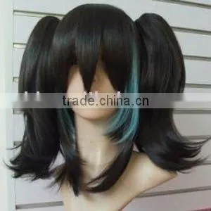 Cute Girl Beautiful Cosplay Wig With Two Ponytails thumbnail-1