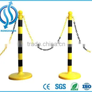 Black Double Line Retractable Belt Barrier thumbnail-3