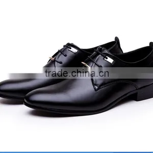 CXM127 High Quality Men Imitate Leather Laced up Casual Shoe thumbnail-2