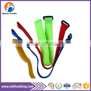 100% Nylon Hook and Loop Cable Ties, High Quality Hook and Loop Cable Ties, Reusable Cable Ties thumbnail-1