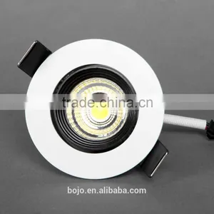 Recessed Mini Spot Light 3w Led Downlight With Black Anti-glare Inner Ring thumbnail-5