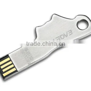 MoaiKey Easter Island Moai Design Super Slim Metal USB Flash Drive With Key Ring thumbnail-1