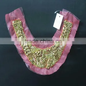 Fashion Garment Accessories Mesh Beaded Collar thumbnail-1