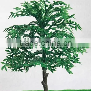3D Miniature Plastic Model Tree, Brown Tree , T012-160A,plastic Model Tree, Miniature Scale Model Tree thumbnail-1