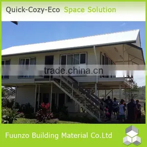 Recyclable Good Daylighting Green Prefabricated Wooden Villa thumbnail-2