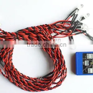 Hexie 12 LED RC Car Flashing Light System thumbnail-1