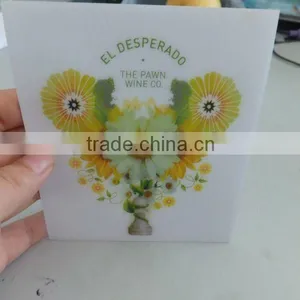 PVC 3D Lenticular Sticker, Wine Bottle Label, PVC Label thumbnail-1