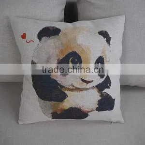 China Custom Cushion Pillow Manufacturer Square Panda 18inch Pillows Covers thumbnail-4