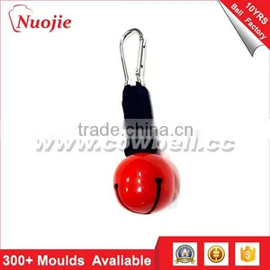 Promotional Custom Metal Bear Bell Keychain for Hiking thumbnail-2