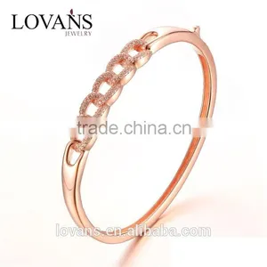 Lovans Jewelry New Design Rose Gold Color Bangle FB053 thumbnail-1