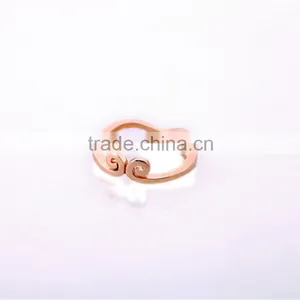 Custom Round Shape Smart Ring Metal O Ring thumbnail-3