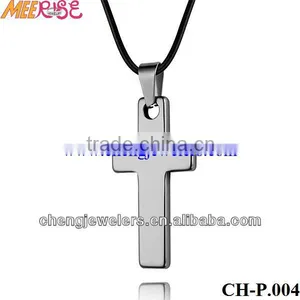 Trendy Father's Pendant Cross Charm God Cross Pendants for Jewelry Making thumbnail-1