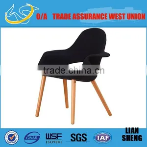 2016 New Design Solid Wood Legs Fabric Leisure Chair DCW9022# thumbnail-1