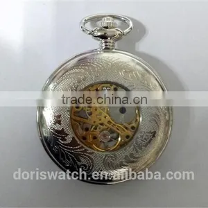 New Design Alloy Watch Case Classic Quartz Watch Pocket Watches thumbnail-4