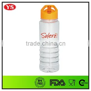 750ml Bpa Free Clear Water Tritan Tumbler Bottle thumbnail-6