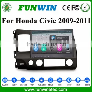 Funwin Android Car Gps Navigation For Honda Civic 2009 2010 2011 Support 3g Wifi Mirror Link thumbnail-1