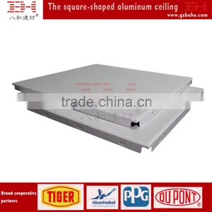 2016 Fashionable False Ceiling Aluminum Square Ceiling Tile thumbnail-1