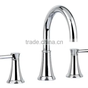 Sanitary Curved Brass Basin Faucet thumbnail-1