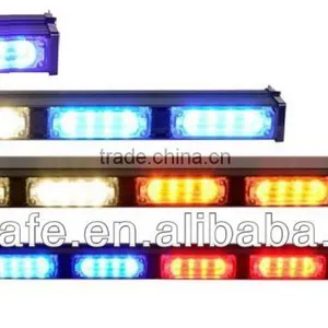 Dual Color Red Blue Amber LED Traffic Advisor/vehicles Direction Led Traffic Advisor Light Bar LTDG9111B thumbnail-2
