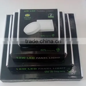 3W/6W/9W/12W/18W/24W LED SURFACE PANEL LIGHT thumbnail-1