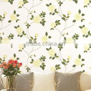 2015 Hot Embossed Spring Nonwoven Decorative Room Wallpaper thumbnail-1