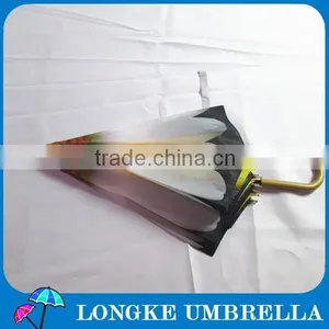 24"*16K Double Layer Chrysanthemum Design Straight Umbrella Woman Umbrella thumbnail-5