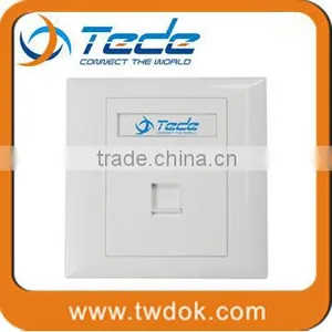 TEDE Hot Sale UK Style Faceplate Single/dual Ports thumbnail-1