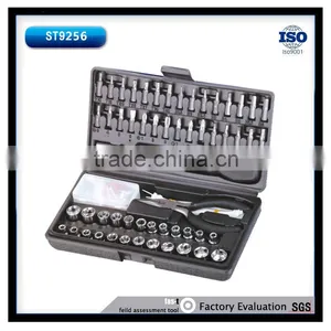 110pcs Professional Socket Bit Set and Plier Tool Box thumbnail-1