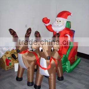 Sleigh Inflatable Christmas thumbnail-1