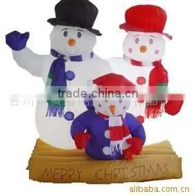 Christmas Inflatable Snowman thumbnail-1