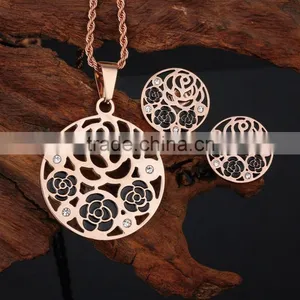 2 Gram Gold Plated Costume African Necklace Jewelry Sets thumbnail-1