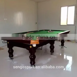China Factory Hot Sales Pool Table Good Quality Fashion MDF Billiards Table thumbnail-1