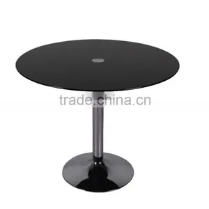 Kitchen Furniture Frosted Glass Top Dining Table thumbnail-2