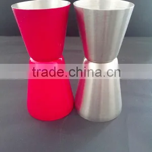 Champagne Stainless Steel Gold Jigger thumbnail-1